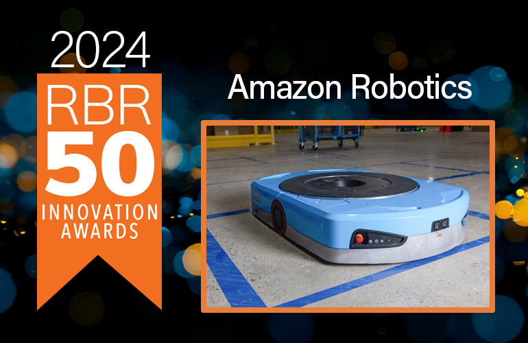 RBR50 banner with Amazon titan AMR.