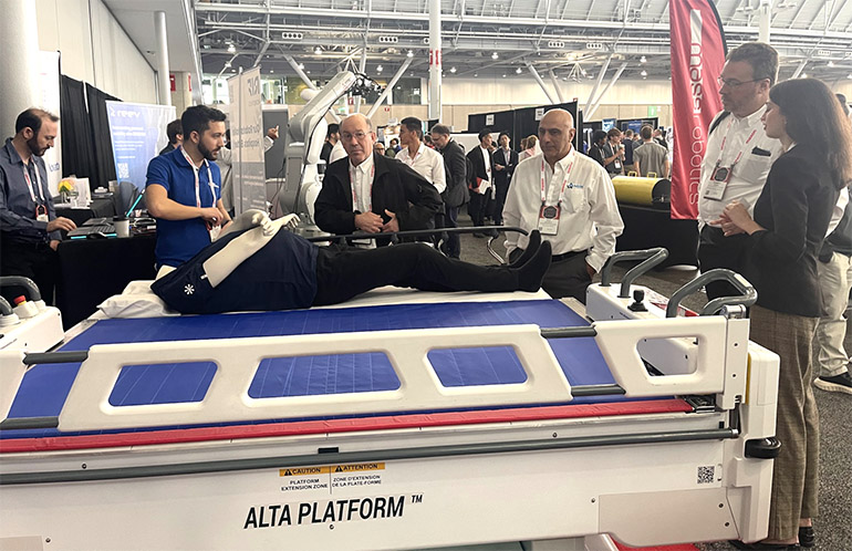 Able Innovations showed its Alta Platform at the Robotics Summit as part of the MassRobotics Healthcare Robotics Startup Catalyst Program.