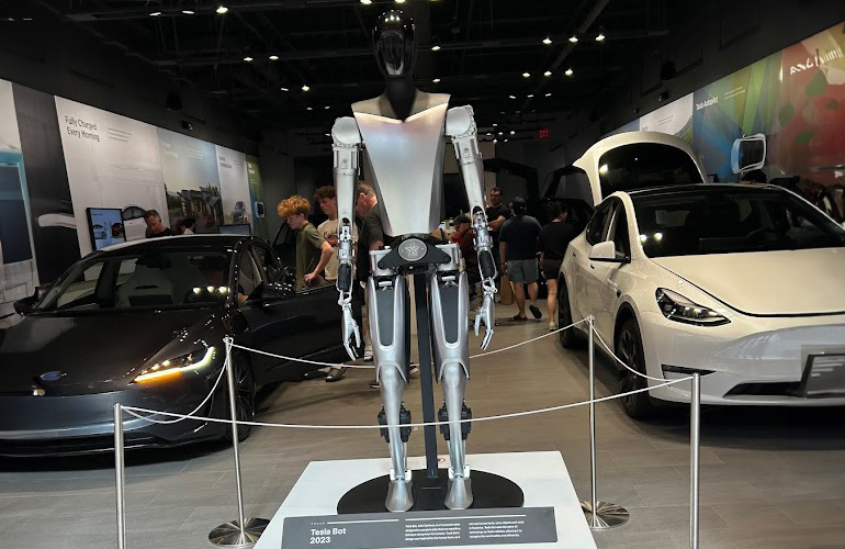 Tesla's Optimus is one of several humanoid robots in development.